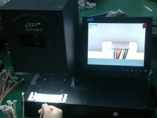 Harness color identification tester