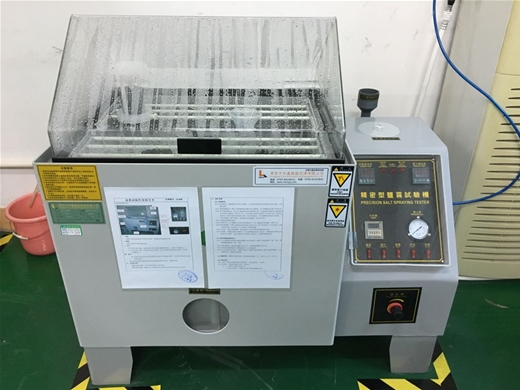 Salt spray tester